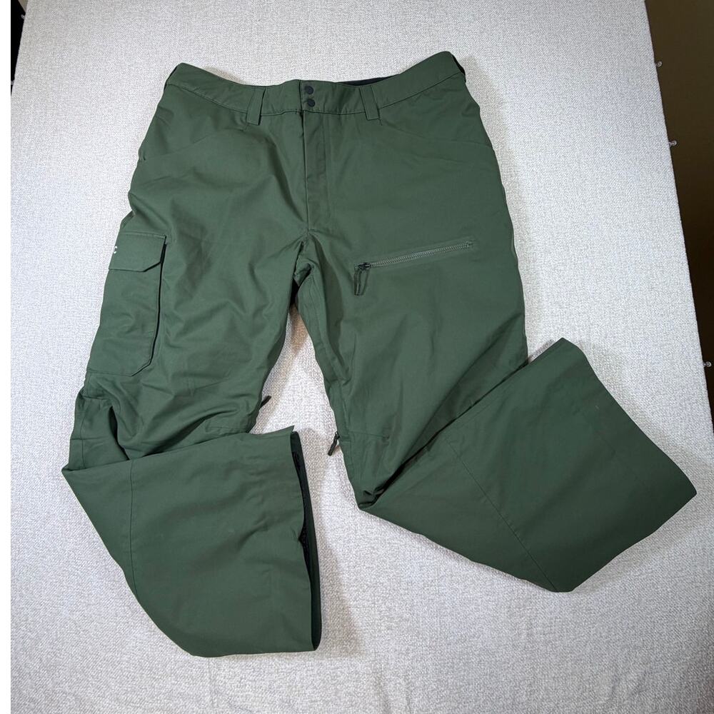 Stoic Men 2XL Green Snowboard Ski Pants Waterproof Insulated Winter Outdoor
